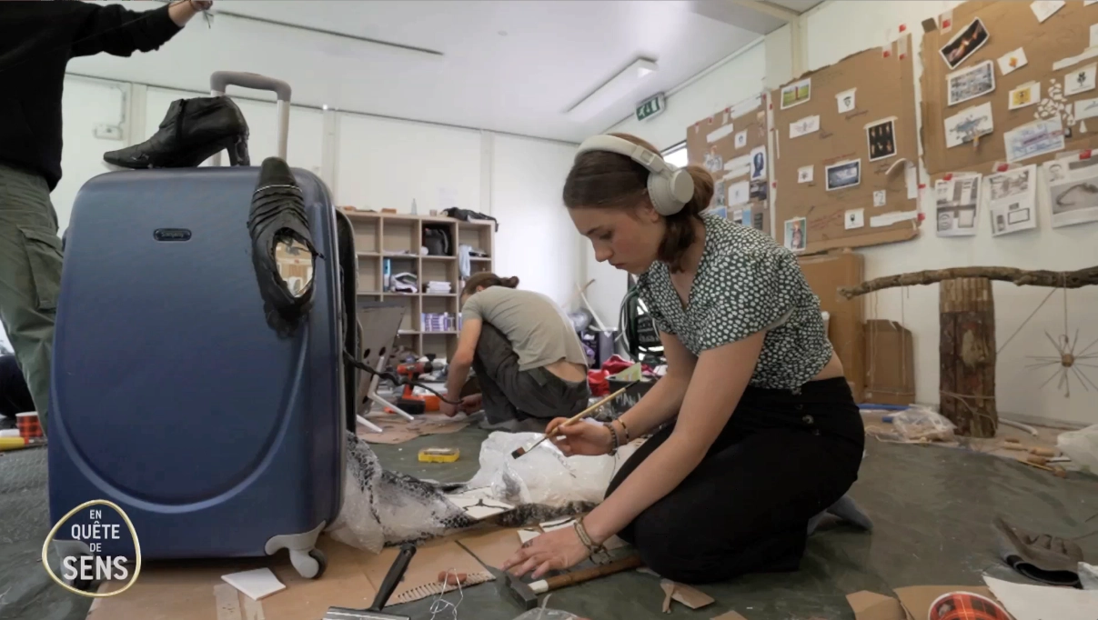 2 chaussures valise jeune fille