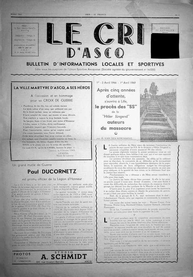 n° 05   mars 1949   Couv