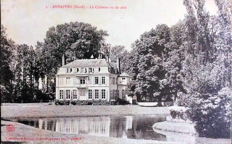 CPA-ANNAPPES-59-Le-Chateau-vu